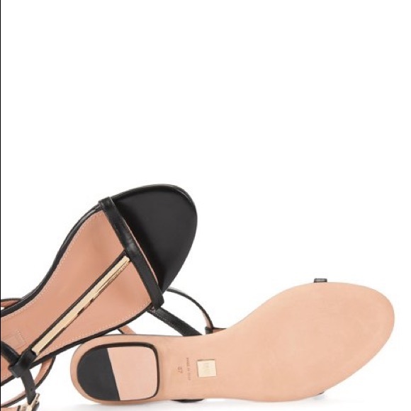 Hugo Boss Staple Sandal T-Strap Sandal flats SZ 8 - Picture 4 of 8